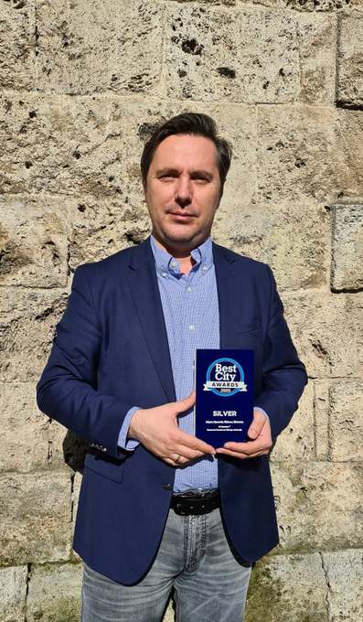 Φωτογραφία Ασημένιο βραβείο στη διοργάνωση «Best City Awards 2020»